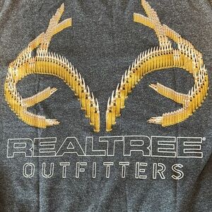Real Tree Outfitters Deer Antlers Ammo T-Shirt Small